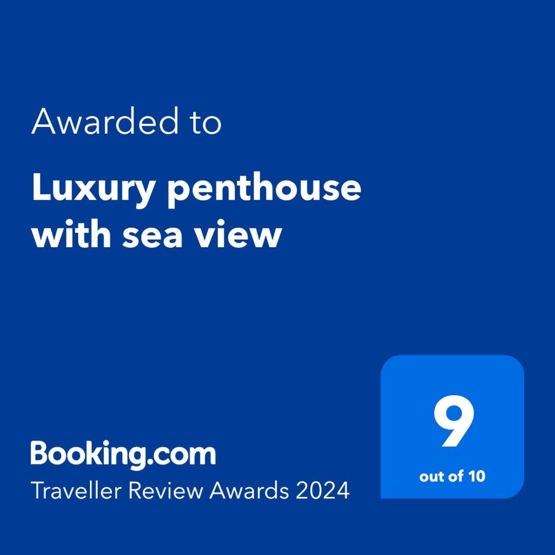 하니오티 Luxury Penthouse With Sea View 아파트 외부 사진